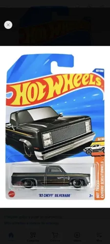 Hotwheels Chevy 83 Silverado