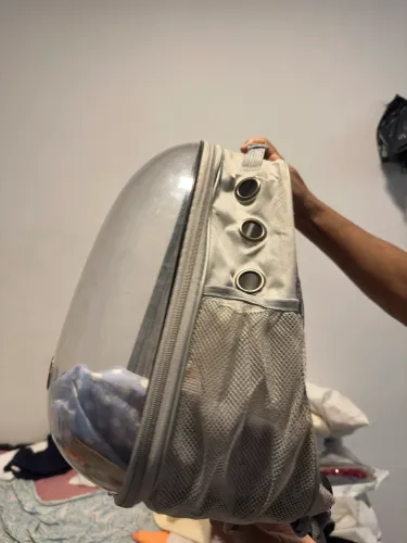 Mochila transparente animais