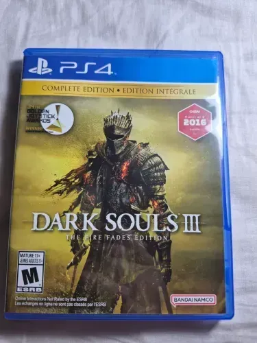 Dark souls 3 com todas DLC ps4