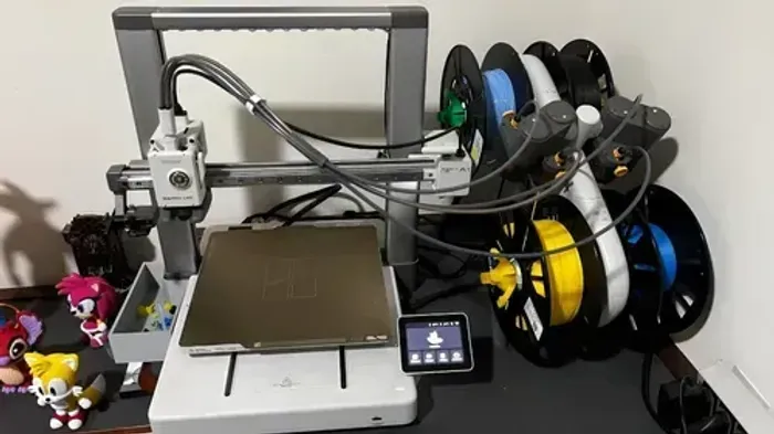 ? IMPRESSORA 3D BAMBU LAB A1 COMBO + AMS LITE - MULTICOLORIDA ?
