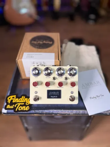 Pedal FINDING THAT TONE - ÁMBAR Vintage White