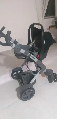 Carrinho de bebê kit 3 em 1