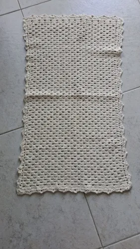 Tapete de croché feito pela a minha mãe