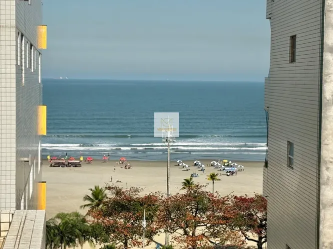 Apto Mobiliado 70m² no José Menino: 2 Dorms (1 Suíte), Vista Mar, Lazer e 1 Vaga Demarcada