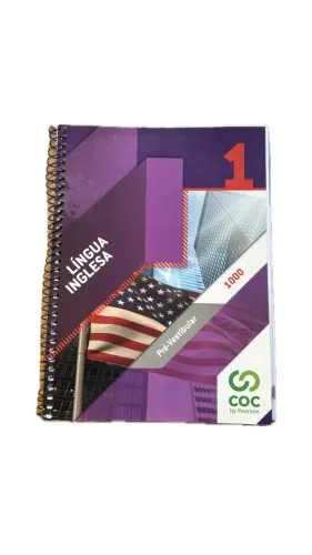 Livro Pré Vestibular de Inglês COC