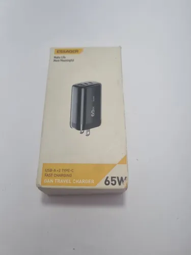 Carregador De Celular Rápido Turbo Gan 65w Essager<br>