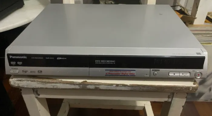 Gravador Dvd Mesa Panasonic Dmr Es10 Sem Controle