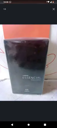 PERFUME NATURA ESSENCIAL EXCLUSIVO -NOVO
