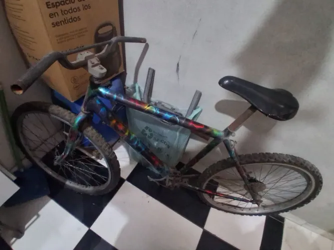 Bicicleta para arrumar