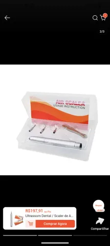 Ultrassom portátil odontológico