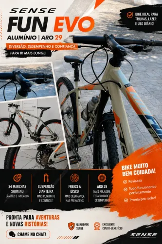 Bicicleta Sense Fun Evo MTB