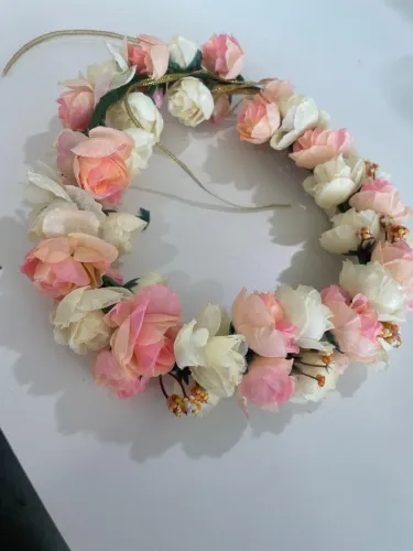 Coroa de Flores Arranjo Cabelo