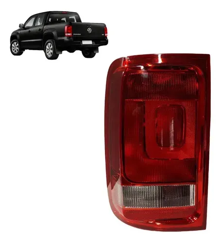 Lanterna Traseira Esquerda Amarok 2014 2015 2016 Cristal Esquerdo/motorista Bicolor