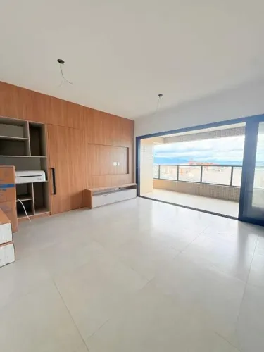 Apartamento locação na Ponta da Praia com Vista Mar  Pronto para Morar