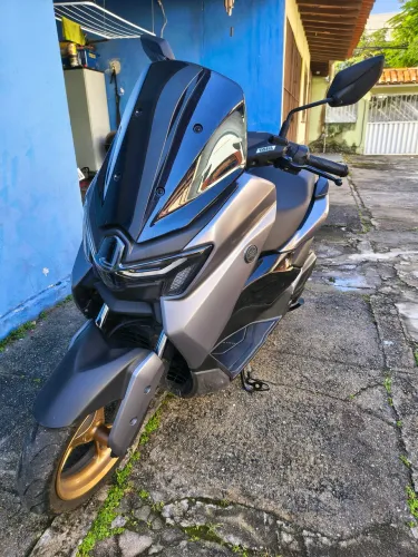 Linda Scooter, preta com prata garantia de fábrica
