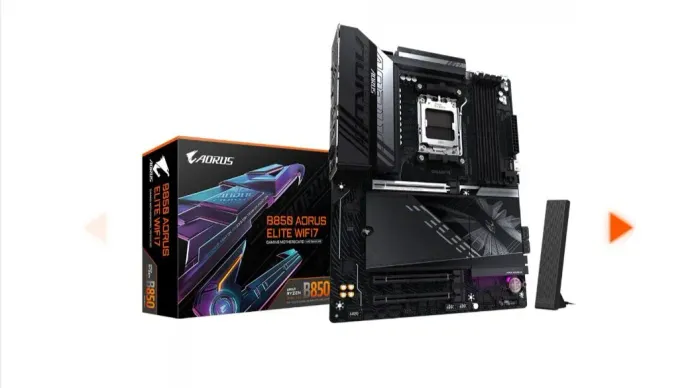 Vendo placa Mãe B850 Aorus Elite DDR5 novinha