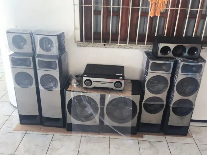 Caixas de som Sony mu-te-ki