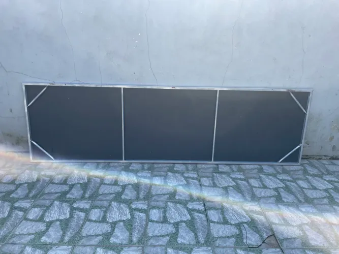 Vendo armação de placa galvanizada