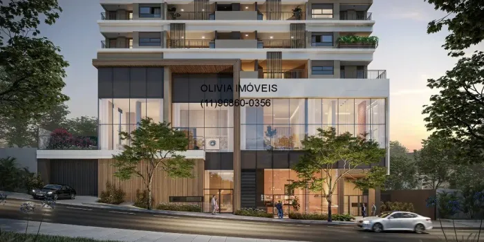 Apartamento de Luxo em Pinheiros: 3 Quartos, 3 Suítes, 1 Sala, 4 Banheiros, 2 Vagas, 130m²
