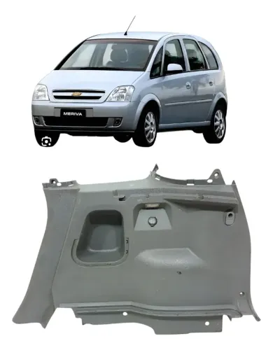 Forro Porta Malas Lado Direito Meriva 2008