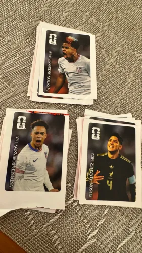Figurinhas da coca - álbum americano 