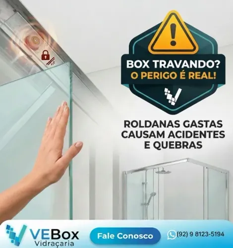 Manutenção de box de banheiro