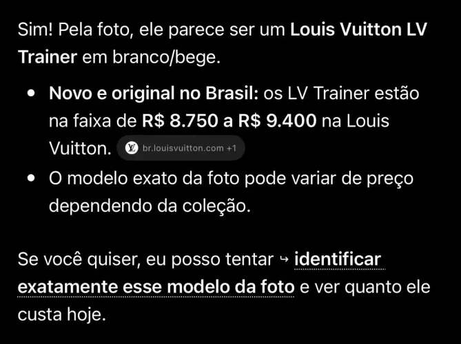 Tênis Louis Vuitton ( Original)