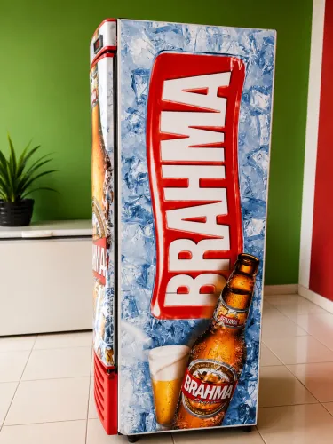Expositor de bebidas vertical