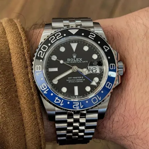 Rolex GMT-MASTER ll Batman Linha Premium AAA+ Automático aço 904L