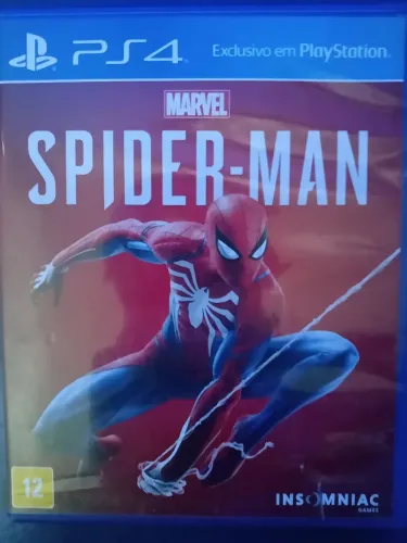 Jogo de PS4 spider-man