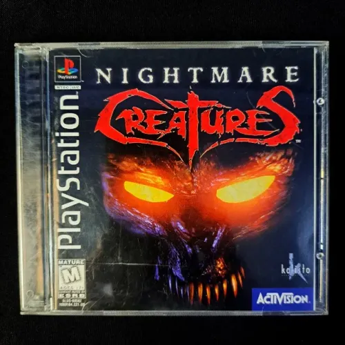 NightMare Creatures Original Playstation 1 - Americano - Ps1