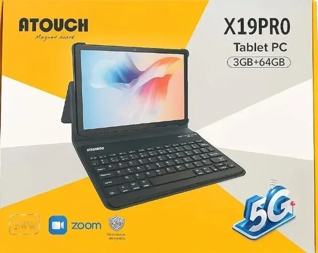 Tablet Pc X19 Pro Atouch 10.1 64gb Android 12.0 Wifi 5g