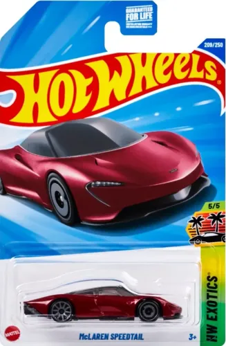 Miniatura Hot Whells no Blister - McLaren Speedytail