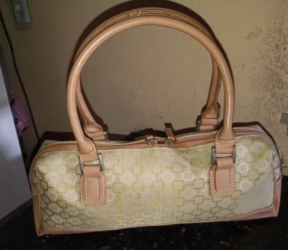 Bolsa SPLÊ FEME Bege Couro Feminino