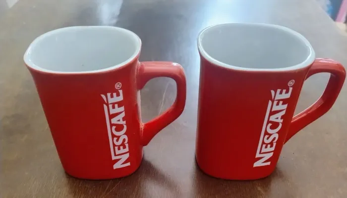 Kit 2 Canecas Nescafé Perfeitas Red Mug Colecionador