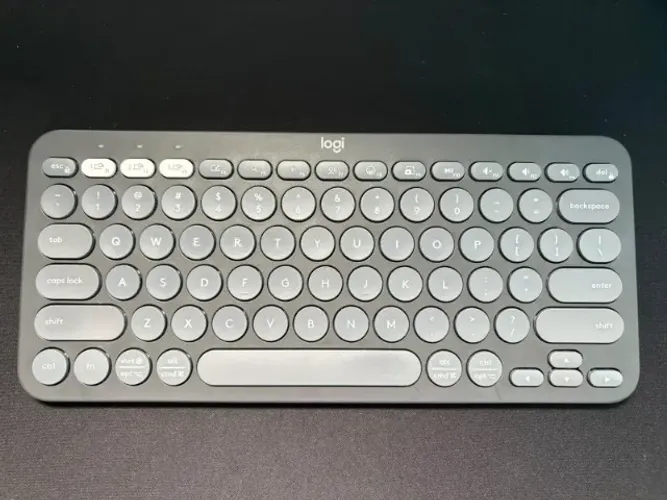 Teclado Logitech Pebble Keys 2 K380s Grafite