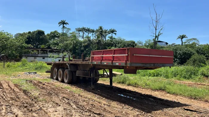 Carreta reforçada para Blocos, Galerias, Manilhas etc
