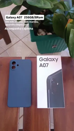 Galaxy A07.  256GB/8ram