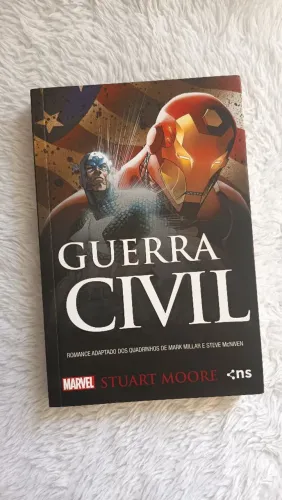 Livro guerra civil marvel