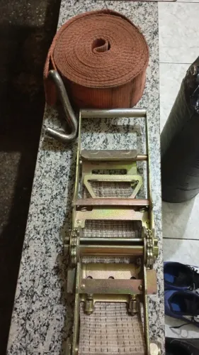 Jogo de cintas e catracas 10 Ton semi novas