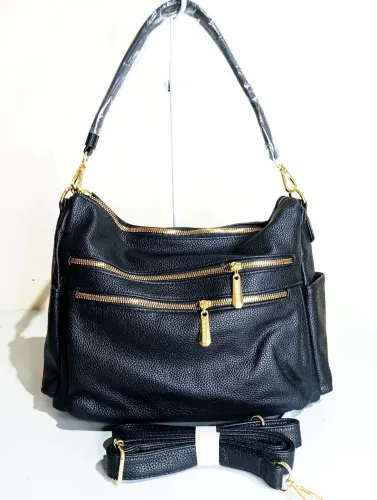 Bolsa Feminina Grande Preta Linha Luxo