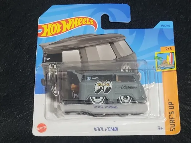 Hot Wheels VW Volkswagen Kool Kombi Mooneyes 30 TH Anniversary Carrinho Miniatura 1/64