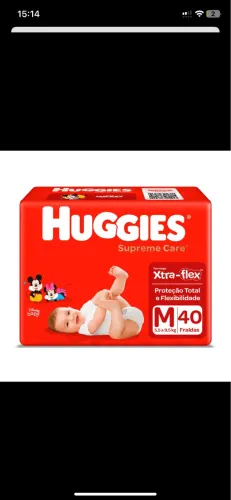 Troco/Vendo Fraldas Fechadas HUGGIES Tamanho M e G ? Bebê teve alergia