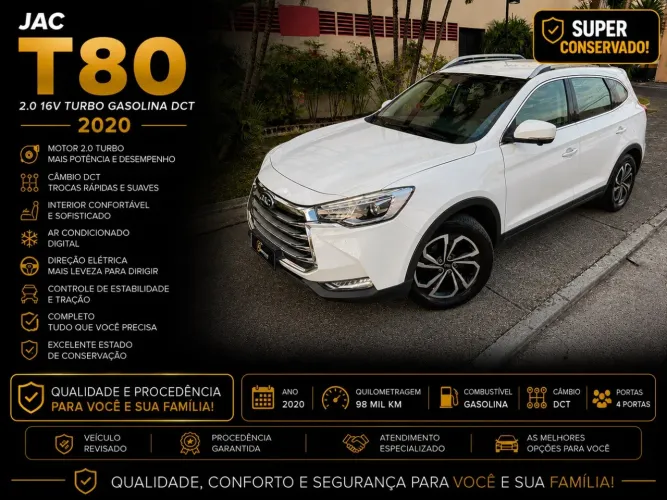 JAC T80 2.0 Turbo 16V 5P Aut. 2020