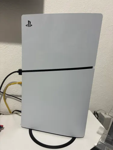 PlayStation 5 com NF Carregador e suporte