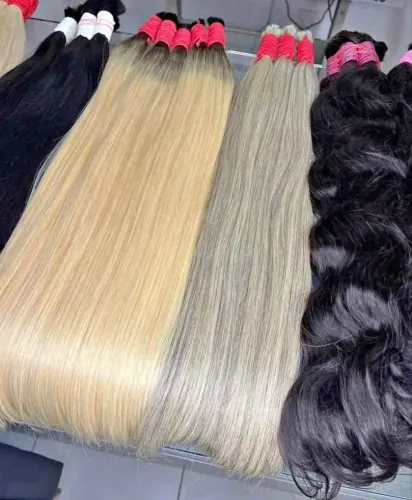 MEGA HAIR APLIQUE HUMANO 100% BRASILEIRO 60 CM LOIRO MESCLADO