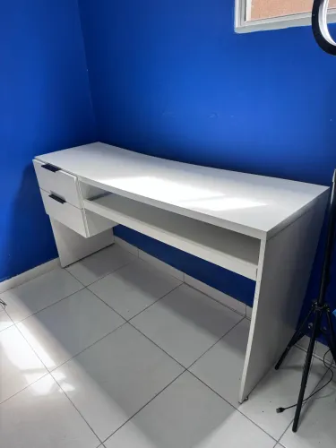 Bancada MDF 2 gavetas 1 puxada