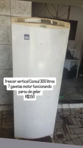 Freezer vertical Consul 7 gavetas 
