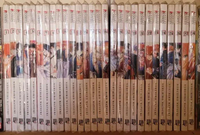 Mangá Rurouni Kenshin 01 ao 28 (Completo)