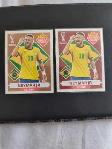 Neymar bronze e roxo 2022